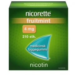 Fruitmint 4 mg medicinsk tyggegummi