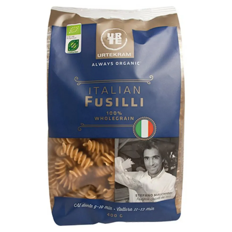 Fusilli fuldkorn (skruer) Ø
