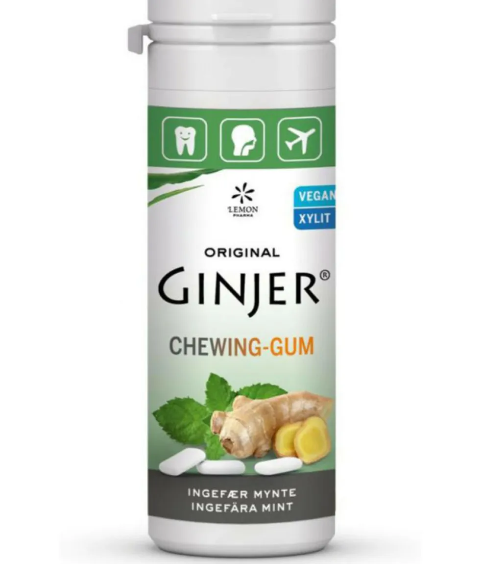 GINJER® Ingefær MYNTE Tyggegummi