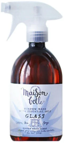 Glas- og spejlerens grøn te