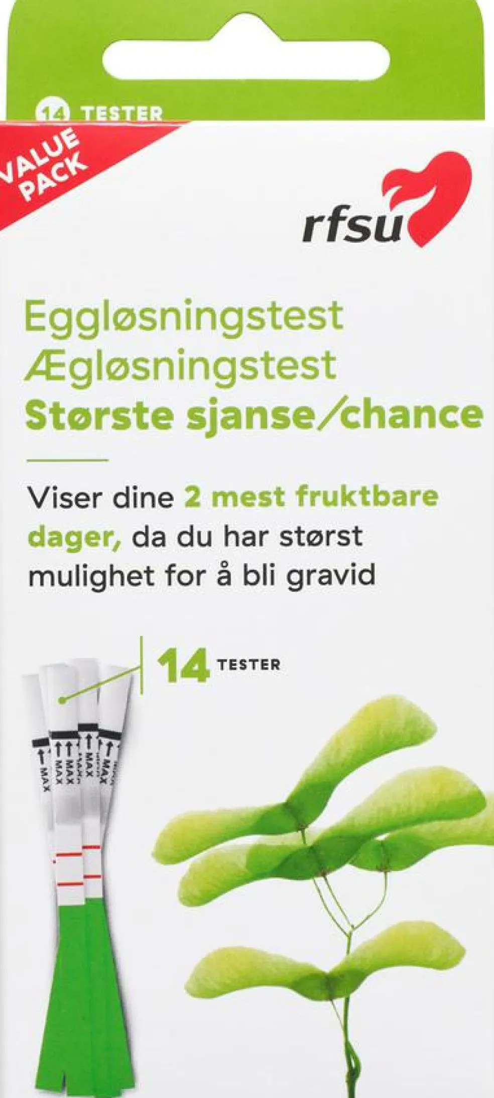 Ægløsningstest Strips