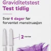 Graviditetstest stav - test tidlig