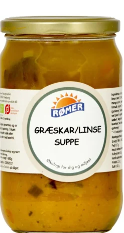 Græskar, Linsesuppe Øko
