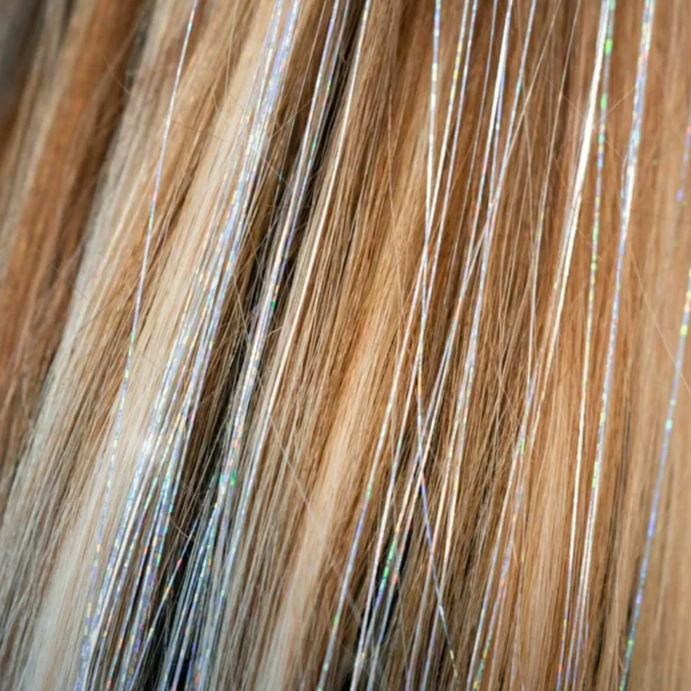 Hair Tinsels Glitter Extensions