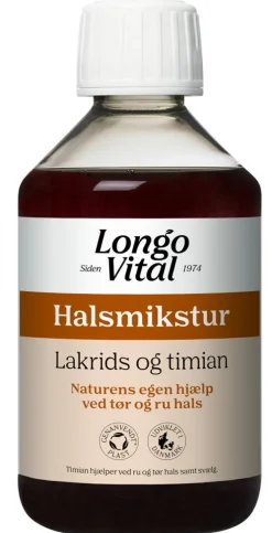 Halsmikstur med Lakrids og Timian