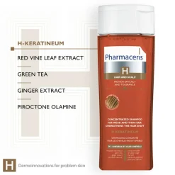 H-Keratineum Concentrated Hair Strengthening Shampoo For Weak and Thin Hair