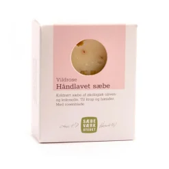 Håndlavet sæbe Vildrose