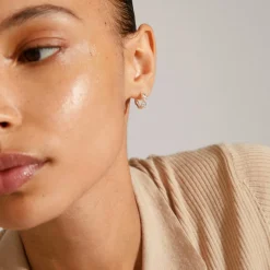 Hoops Øreringe med Preciosakrystaller Hermione