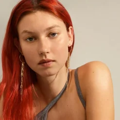 HOPEFUL Kæde Hoop Øreringe