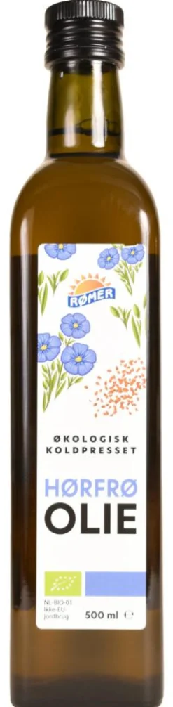 Hørfrøolie koldpresset Ø