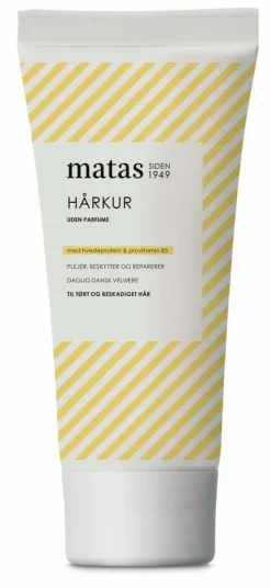 Hårkur til Tørt og Beskadiget Hår Uden Parfume