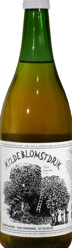 Hyldeblomstsaft sødet m. æblekoncentrat Ø
