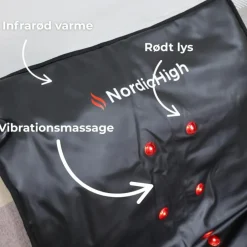 Infrarød Varmemåtte m. Massage