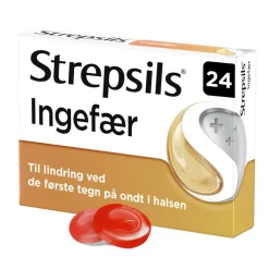 Ingefær, sugetabletter
