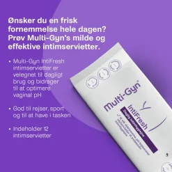 IntiFresh Intime Vådservietter