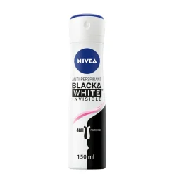Invisible Black & White Clear Deo Spray