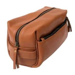 John Toilettaske i Ægte Læder