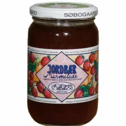 Jordbærmarmelade sødet m. æble Ø