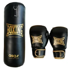 Junior Boksesæt (Handsker + Boksepude)