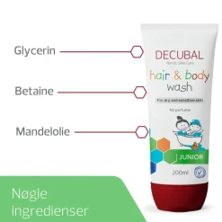 Junior hair & body wash