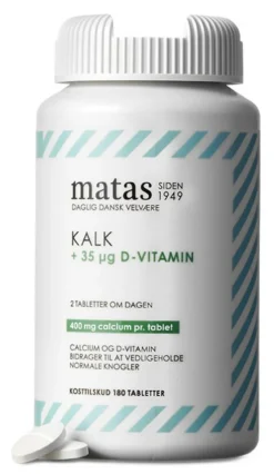 Kalk 400 mg + D-vitamin 35 µg