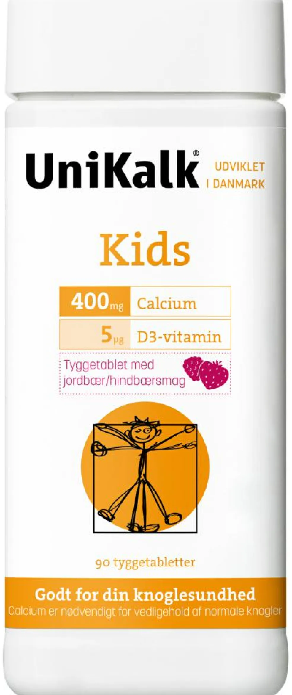 Kids - Kalk 400 mg og D-vitamin 5 µg