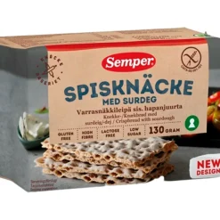 Knækbrød m. surdej glutenfri