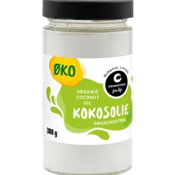Kokosolie u. smag Ø