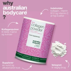 Kollagenpulver + B12 vitamin og C vitamin