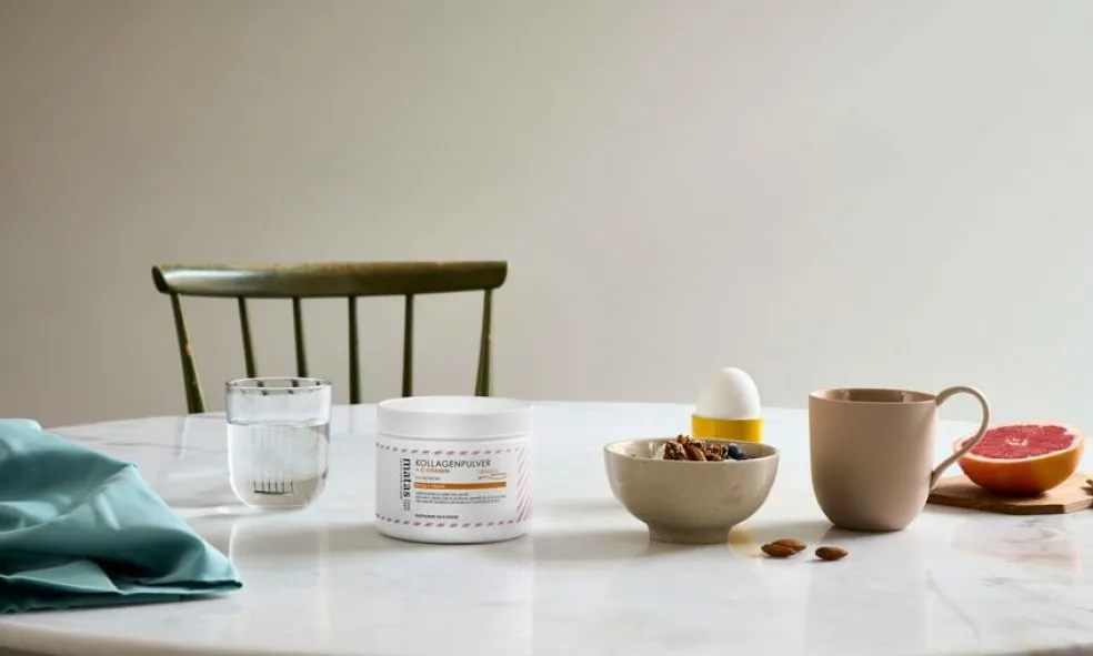 Kollagenpulver + C vitamin 80 mg