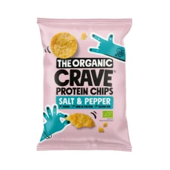 Økologiske protein chips salt og peber