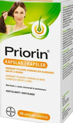 Kosttilskud for håret