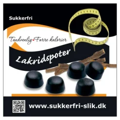 Lakridspoter Søde Sukkerfri