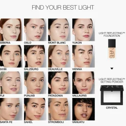 Light Reflecting Setting Powder Pressed