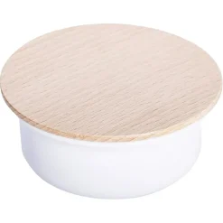 Limoges Porcelænsskål med barbersæbe og låg