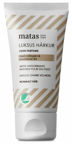 Luksus Hårkur til Normalt Hår Uden Parfume