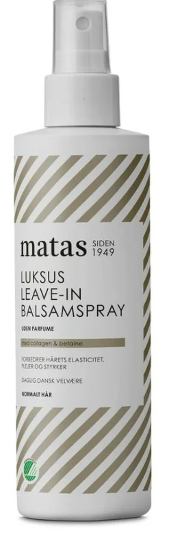 Luksus Leave-in Balsamspray til Normalt Hår Uden Parfume