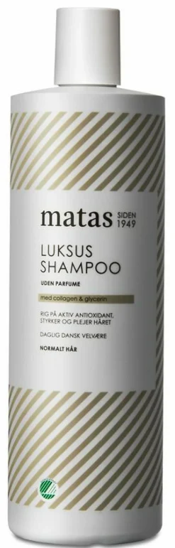Luksus Shampoo til Normalt Hår Uden Parfume