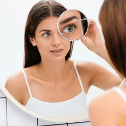 Makeup Spejl Med Forstørrelse Og Sugekop