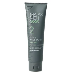 Men Face Scrub 3-in-1 til Uren Hud Uden Parfume