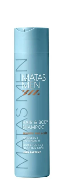 Men Hair & Body Shampoo til Sensitiv Hud Uden Parfume
