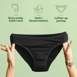 Menstruationstrusser Bikini Moderat/Kraftig