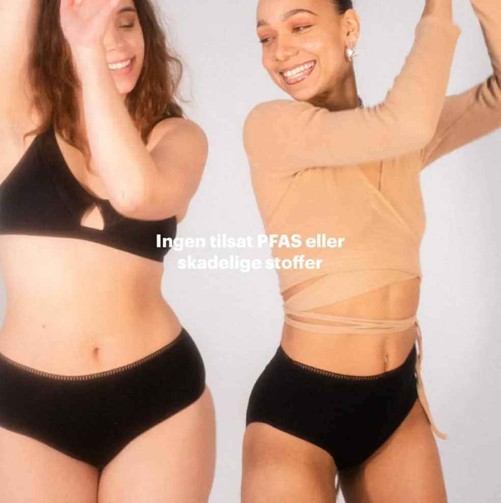 Menstruationstrusser High Waist Moderat/Kraftig