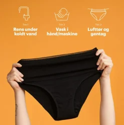 Menstruationstrusser High Waist Moderat/Kraftig