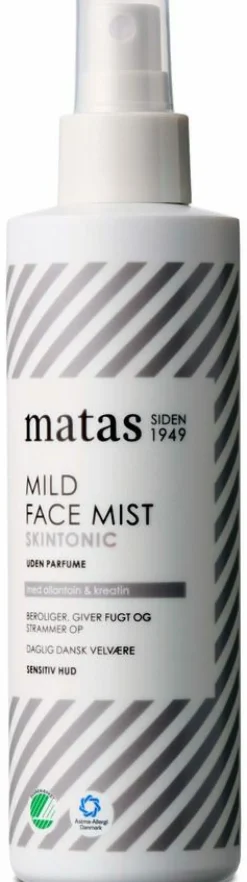 Mild Face Mist til Sensitiv Hud Uden Parfume