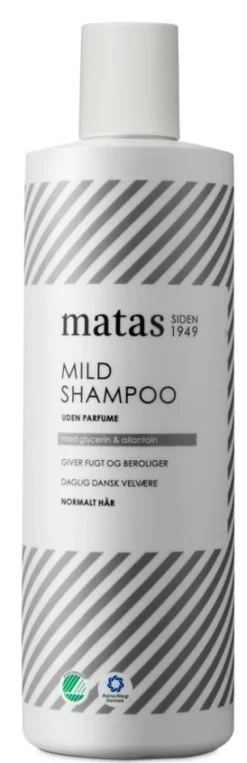 Mild Shampoo til Normalt Hår Uden Parfume
