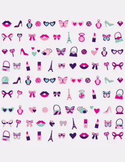 Mini Nail Art Stickers