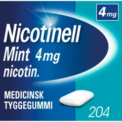 Mint Tyggegummi 4 mg
