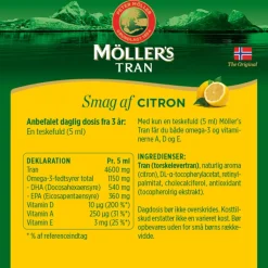 Möller´s Tran med citrussmag