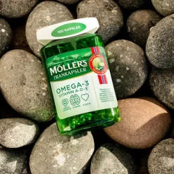 Möller's Trankapsler med Vitamin A, D og E